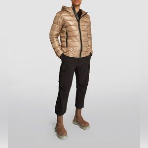 NWT Authentic Canada Goose Crofton Hoody Men’s Down Jacket in Tan (Size M)